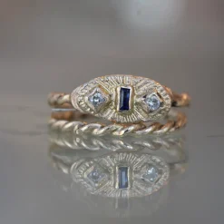 Tomfoolery A Twist of Fate & Meaning Band 14ct Yellow Gold Hot