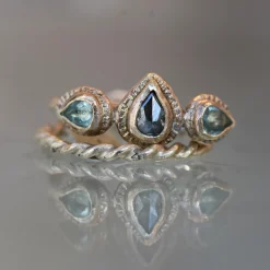 Tomfoolery A Twist of Fate & Meaning Band 14ct Yellow Gold Hot