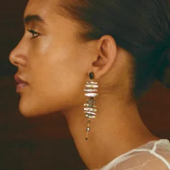 Tomfoolery Abalone Mizumi Earrings Hot