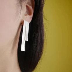 Tomfoolery Absolu Mismatched Flat Drop Earrings Sale