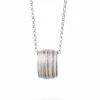 Tomfoolery Absolu Silver ‘Flow’ Pendant Best