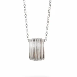 Tomfoolery Absolu Silver ‘Flow’ Pendant Best