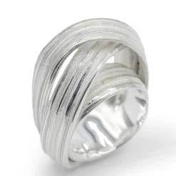 Tomfoolery Absolu Silver ‘Waltz’ Ring Clearance