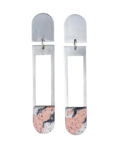 Tomfoolery Acer Earrings in Coral Sale