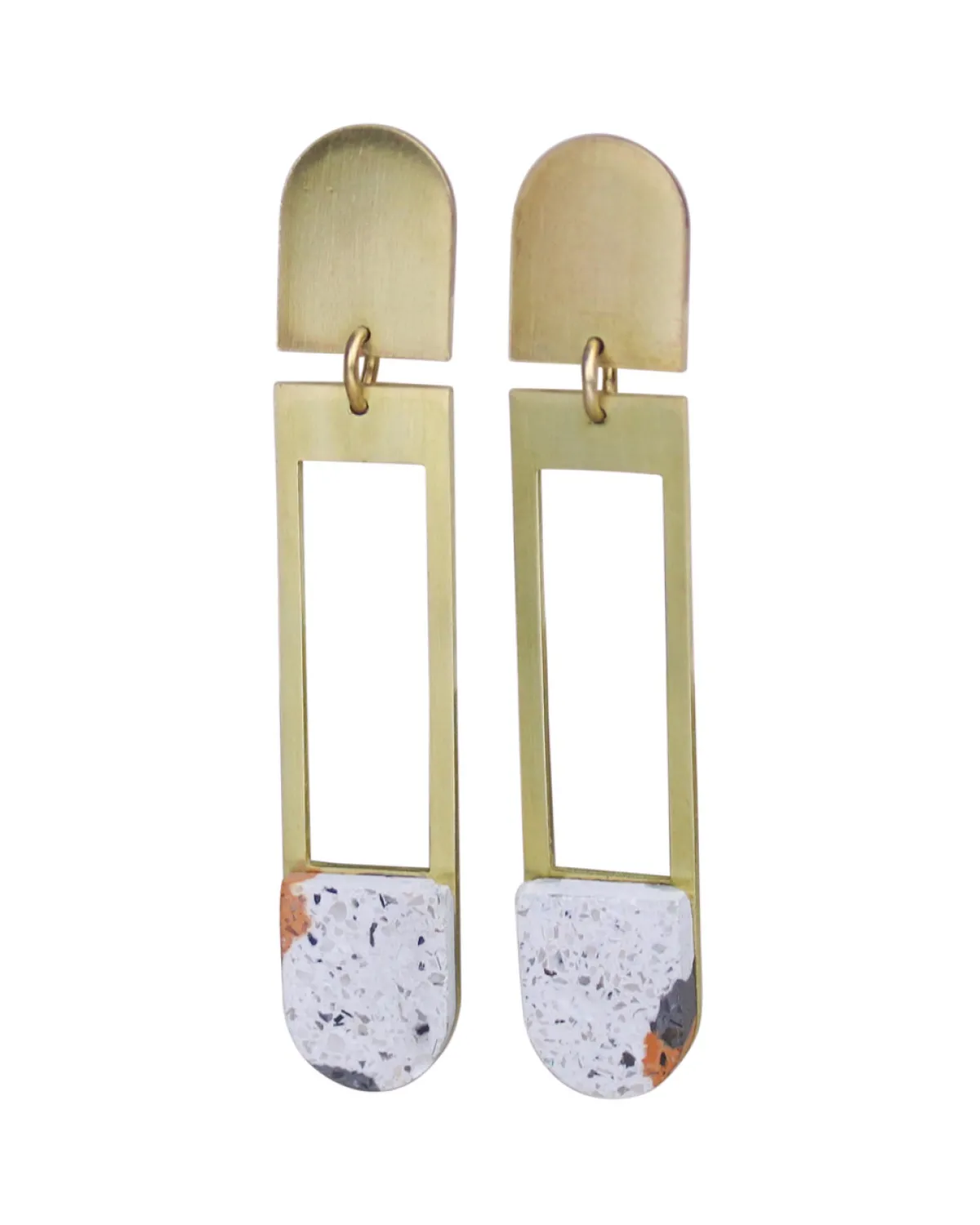 Tomfoolery Acer Earrings in Rust Sale