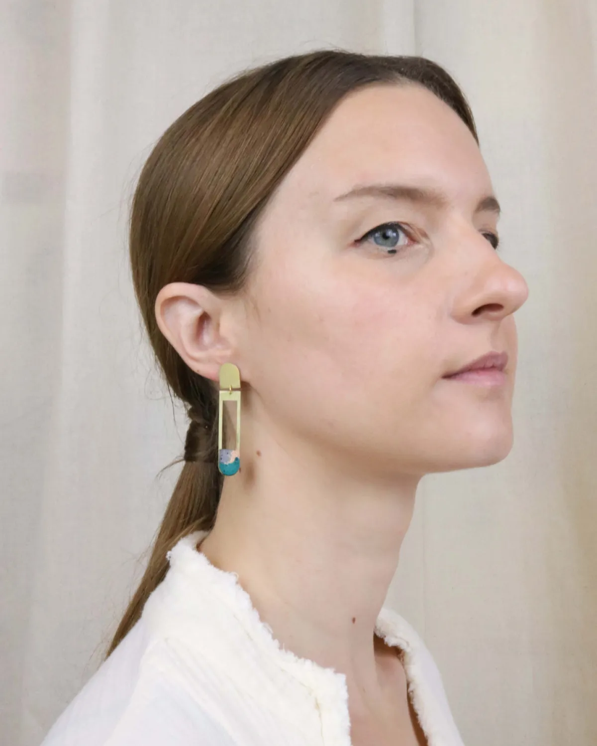 Tomfoolery Acer Earrings in Rust Sale