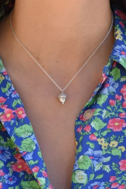 Tomfoolery Acorn Necklace Outlet