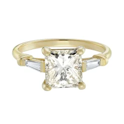 Tomfoolery Adelphi 2.26ct Princess Cut Lemon Diamond Ring Outlet