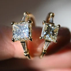 Tomfoolery Adelphi 1.51ct Princess Cut Lemon Diamond Ring Hot