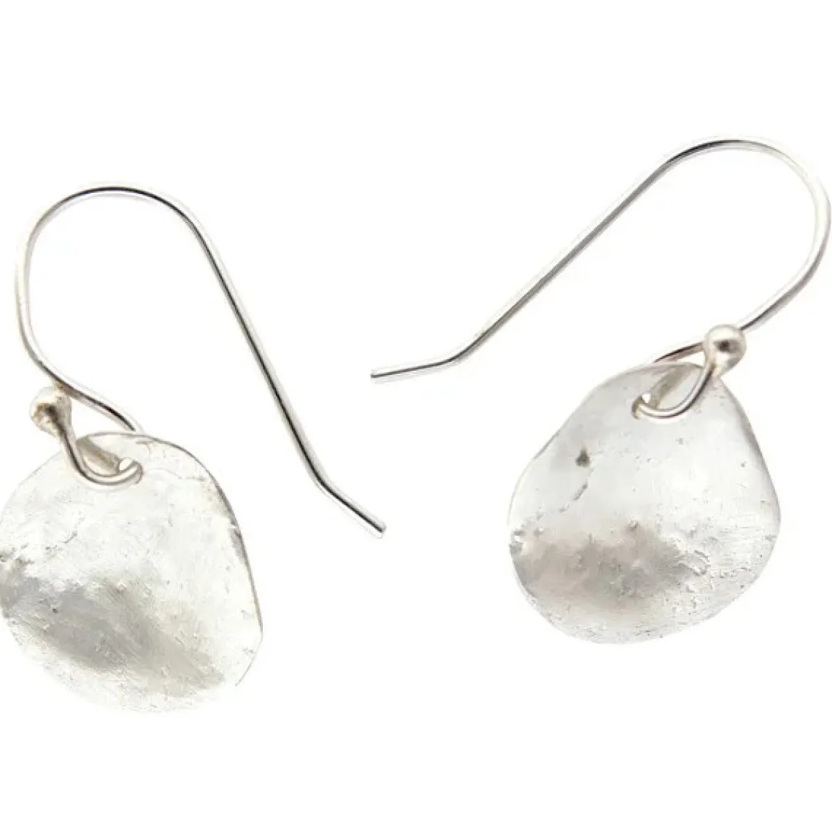 Tomfoolery Agnes Silver Drop Earrings Hot