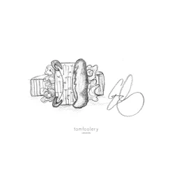 Tomfoolery An Portàn Art Ring Fashion