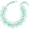 Tomfoolery Andrea Resin Necklace in Menthol Sale