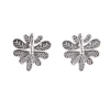 Tomfoolery Aralia Leaf Studs Hot