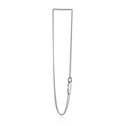 Tomfoolery Arkaika Silver Lock Chain Necklace Hot