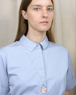 Tomfoolery Asper Necklace in Rust Discount