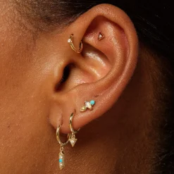 Tomfoolery Astra Didi Hexa Turquoise & Diamond Clicker Fashion