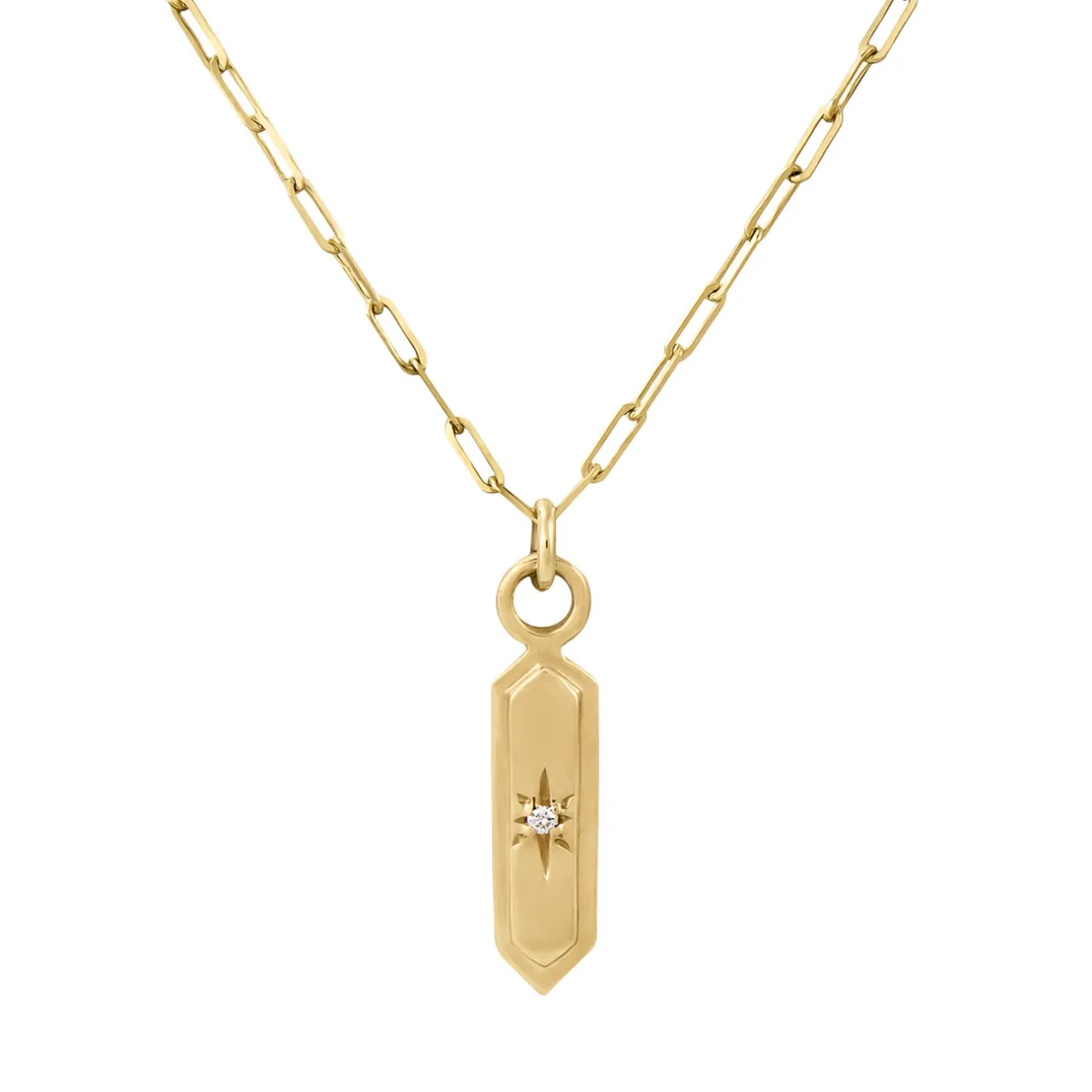 Tomfoolery Astra Hexa Diamond Pendant Online