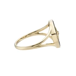 Tomfoolery Astra Journey Black Spinel Ring Fashion