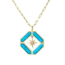 Tomfoolery Astra Turquoise Journey Pendant Clearance