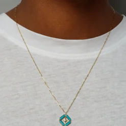 Tomfoolery Astra Turquoise Journey Pendant Clearance