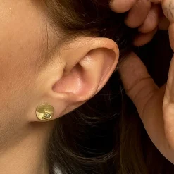 Tomfoolery Asymmetric Lottie Sapphire Earrings Clearance