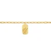 Tomfoolery AURA Gold Ray Paperclip Chain Bracelet Hot