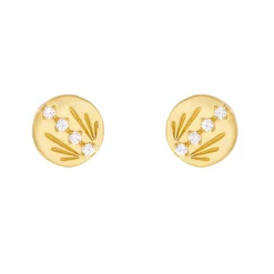Tomfoolery AURA Gold Ray Studs Best