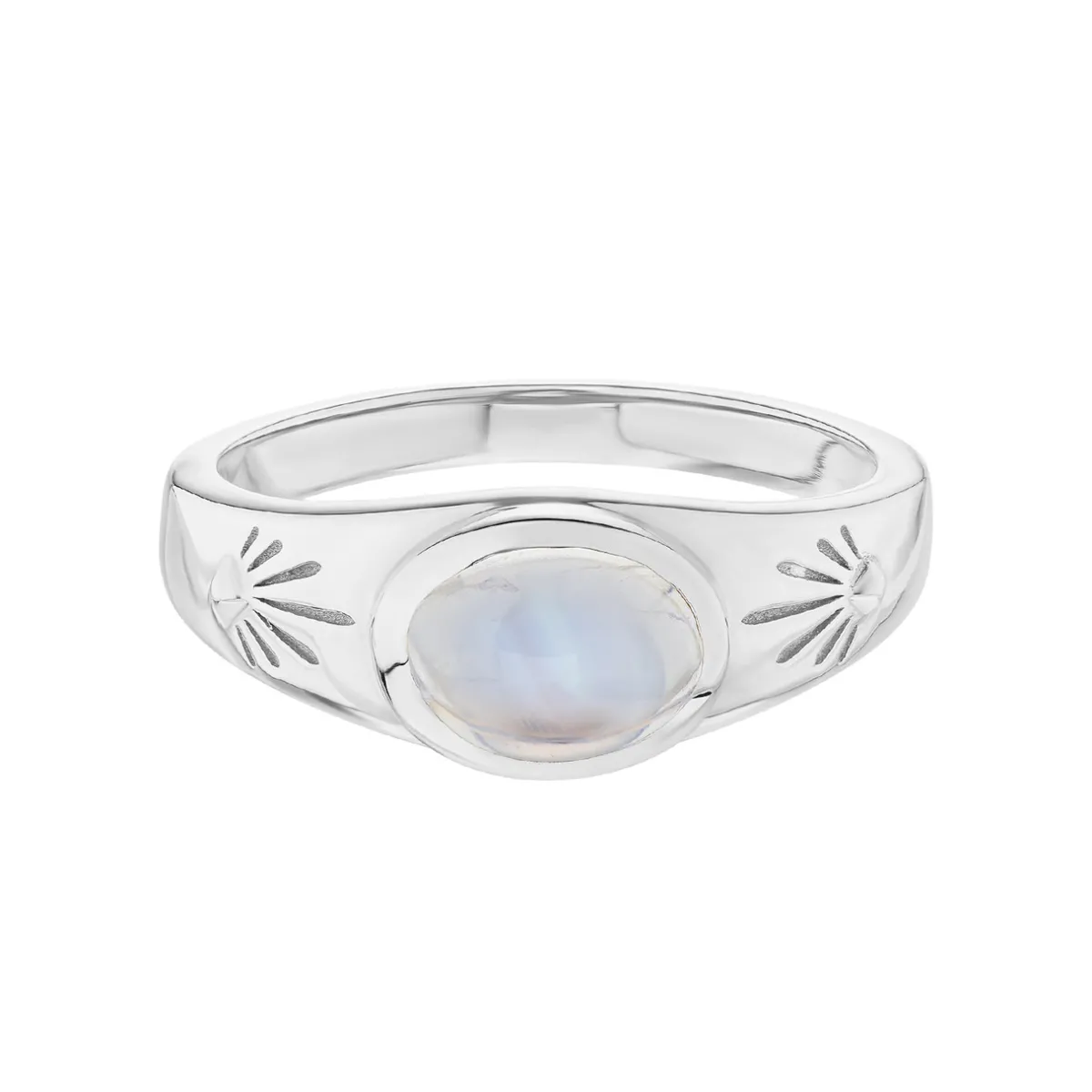 Tomfoolery AURA Moonstone Cabochon Ring Fashion
