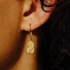 Tomfoolery AURA Silver Ray Drop Earrings Best