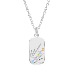 Tomfoolery AURA Silver Ray Pendant Outlet
