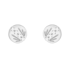 Tomfoolery AURA Silver Ray Studs Fashion
