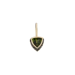 Tomfoolery AZ Gemstone Trillion Drop Earring Discount