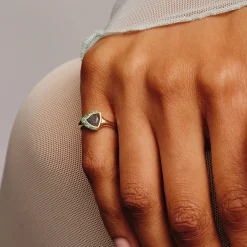 Tomfoolery AZ Gemstone Trillion Ring Hot
