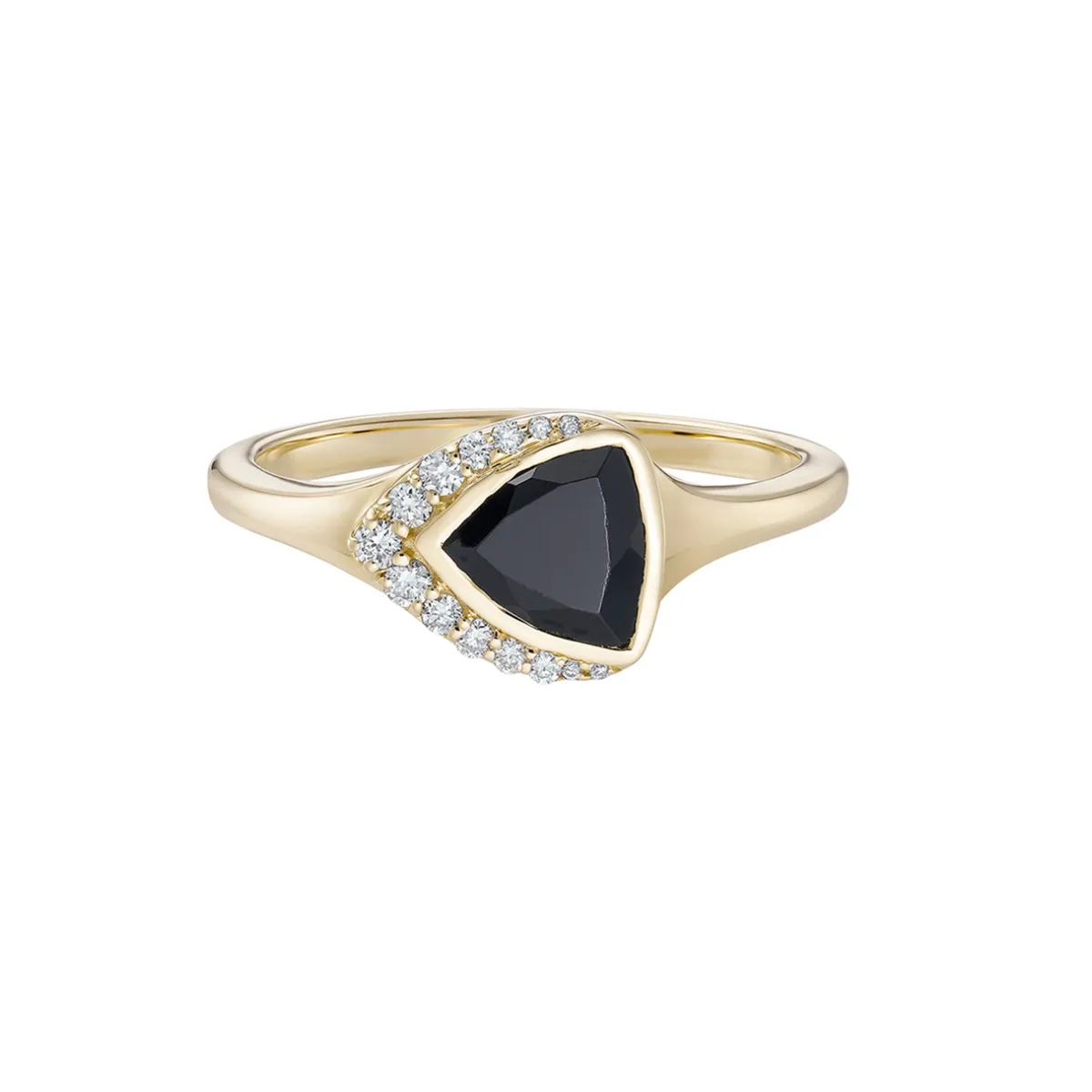 Tomfoolery AZ Gemstone Trillion Ring Hot