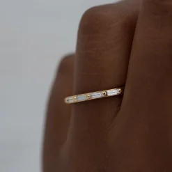 Tomfoolery Baguette Diamond Eternity Ring Clearance