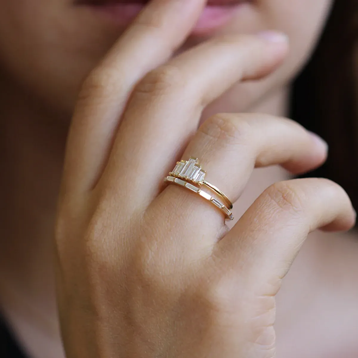 Tomfoolery Baguette Diamond Eternity Ring Clearance