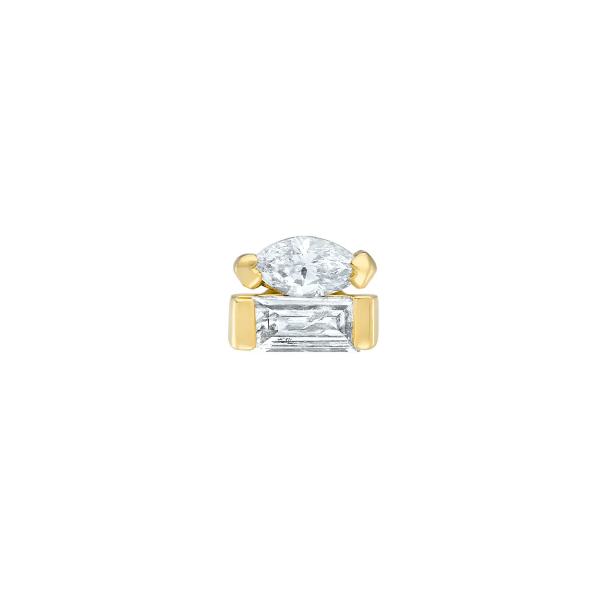 Tomfoolery Balance Diamond Duo Stud Best