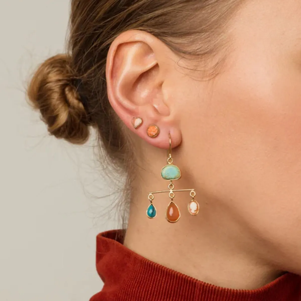 Tomfoolery Balance Drop Earrings Hot