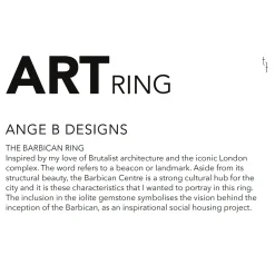 Tomfoolery Barbican Art Ring Sale