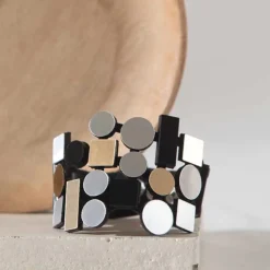 Tomfoolery Bauhaus Acrylic Bracelet Outlet