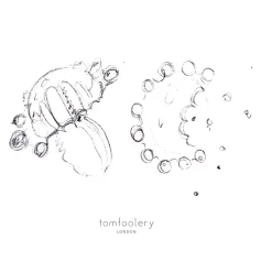 Tomfoolery Berry Nougat Art Ring Discount