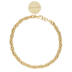 Tomfoolery Big Anker Necklace Gold Outlet