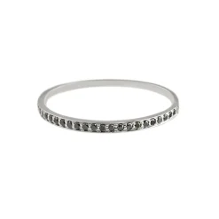 Tomfoolery Black Diamond Eternity Ring Hot