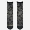 Tomfoolery Black Squiggle Tulle Socks Sale