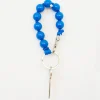 Tomfoolery Blue Big Perlen Short Wooden Beaded iPhone & Keychain Clearance