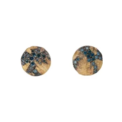 Tomfoolery Blue Diamond Nature Studs Outlet