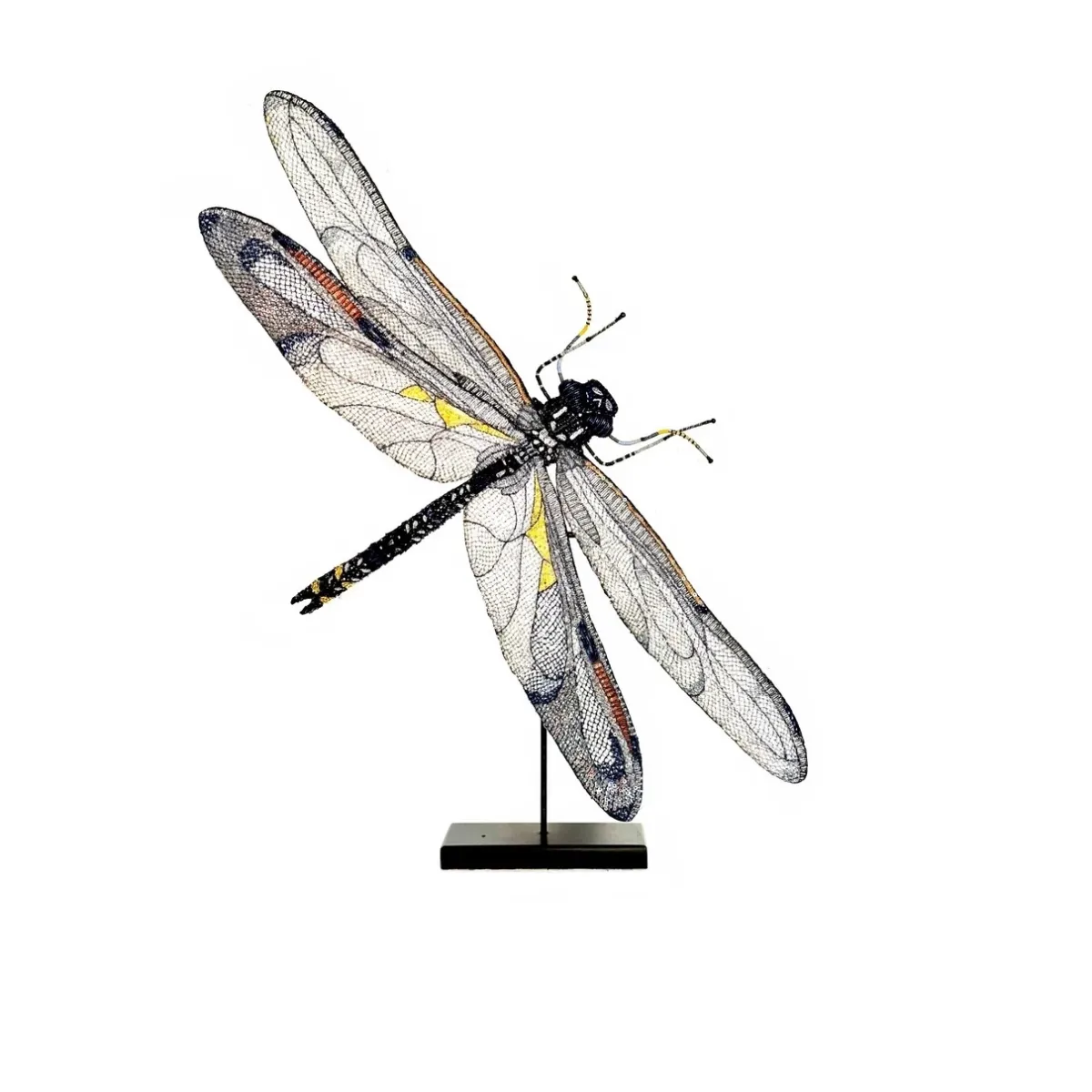 Tomfoolery Blue Dragonfly Beaded Art Object Online