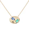 Tomfoolery Blue Night Market Signet Necklace Online