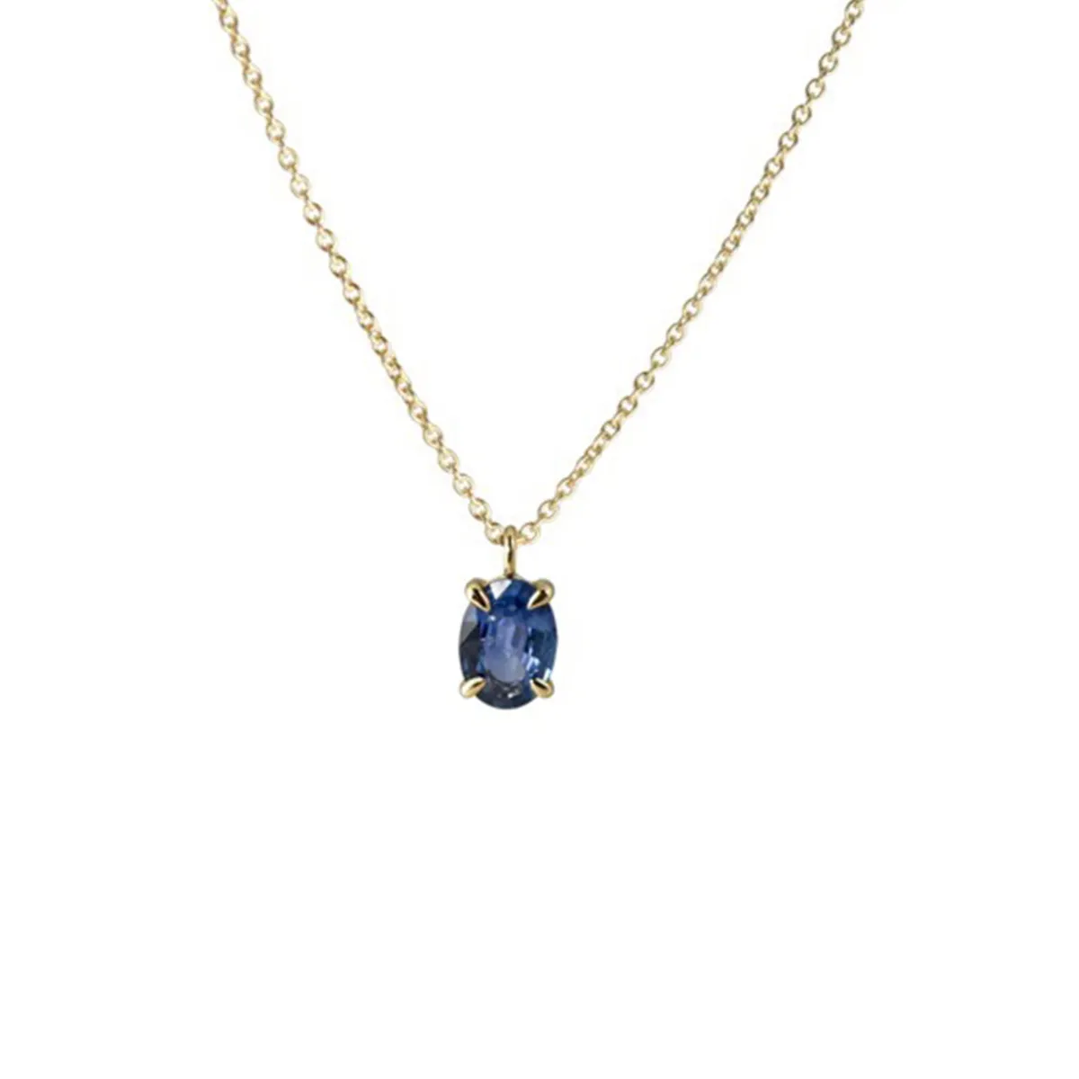 Tomfoolery Blue Sapphire Oval Pendant Best