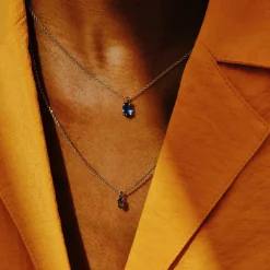 Tomfoolery Blue Sapphire Oval Pendant Best